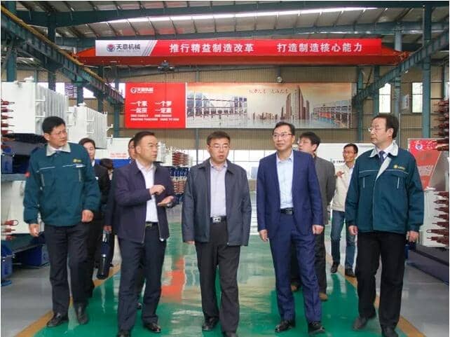 區(qū)委常委、區(qū)紀委書記、區(qū)監(jiān)委主任王慶峰調(diào)研天意機械