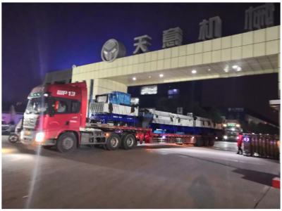 年終歲末天意機(jī)械發(fā)貨忙 加班加點(diǎn)為市場！